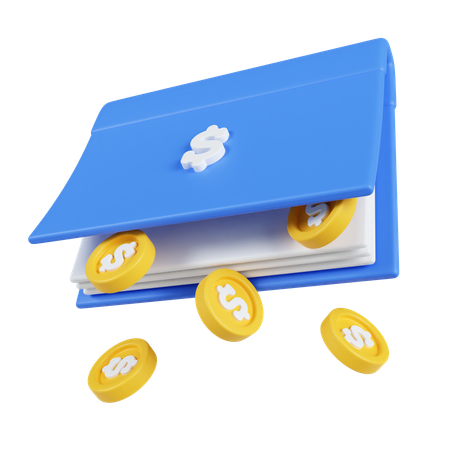 Bank Buch  3D Icon