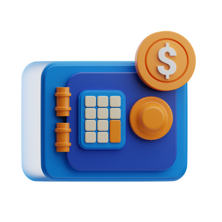 Bankfach  3D Icon