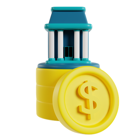 Banking And Finance  3D Icon