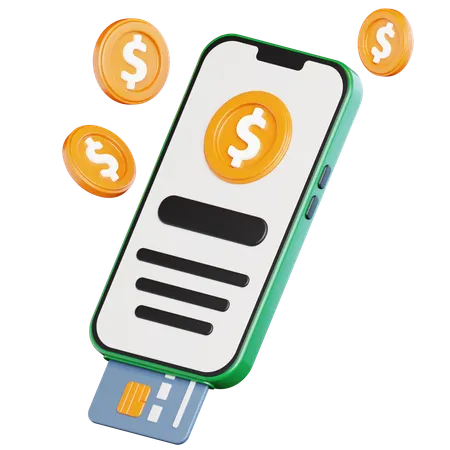 Banking App  3D Icon