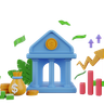 3d banking illustration