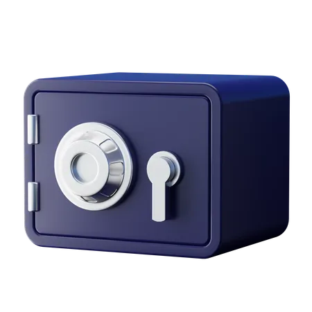 Banking Money Safe Vault  3D Icon