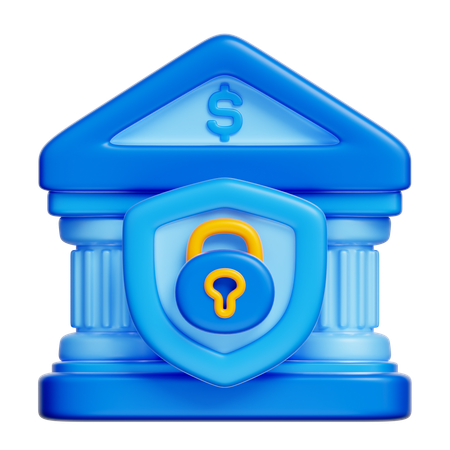 Banking Security  3D Icon