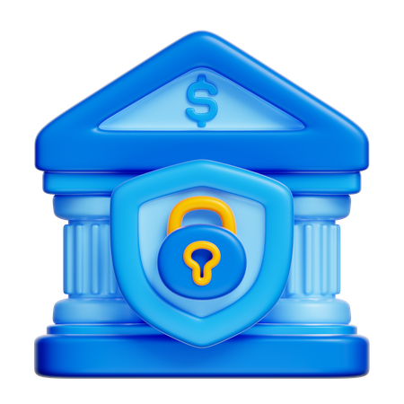 Banking Security  3D Icon
