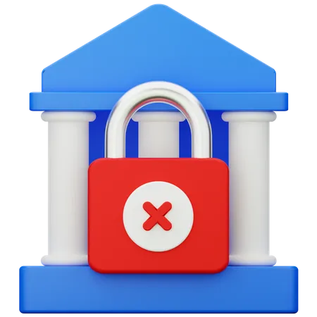 Bankliquidation  3D Icon