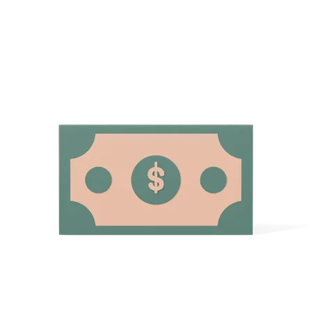 Banknote  3D Icon