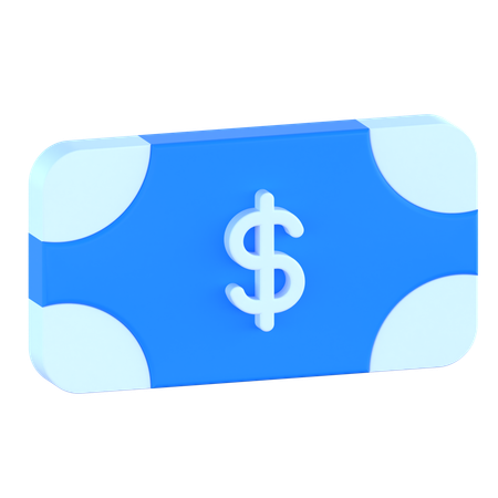 Banknote  3D Icon