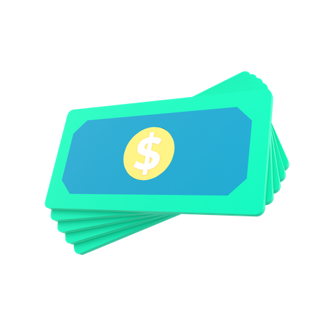 Banknote  3D Icon