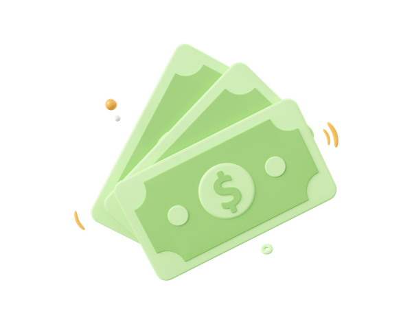 Banknote  3D Icon