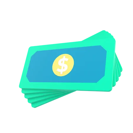 Banknote 3D Icon
