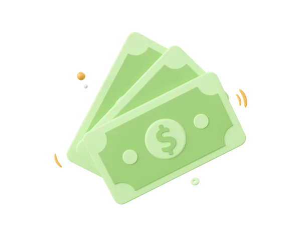 Banknote  3D Icon
