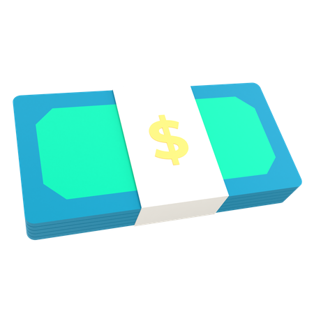 Banknoten  3D Icon