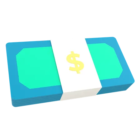 Banknoten  3D Icon