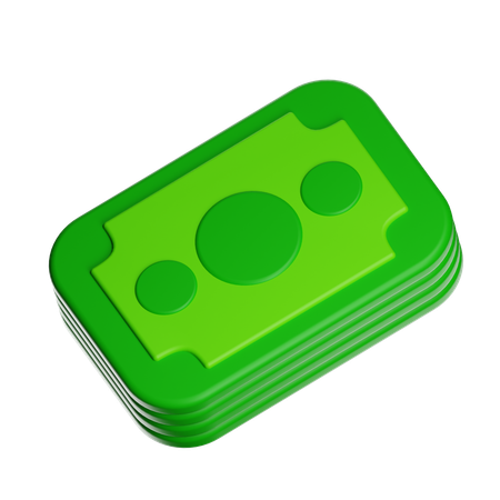 Banknotes  3D Icon