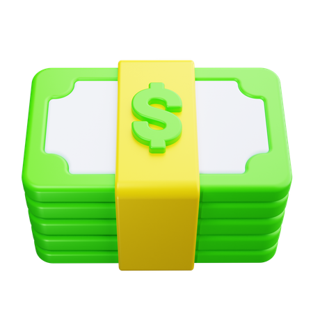 Banknotes  3D Icon