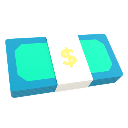 Banknotes 3D Icon