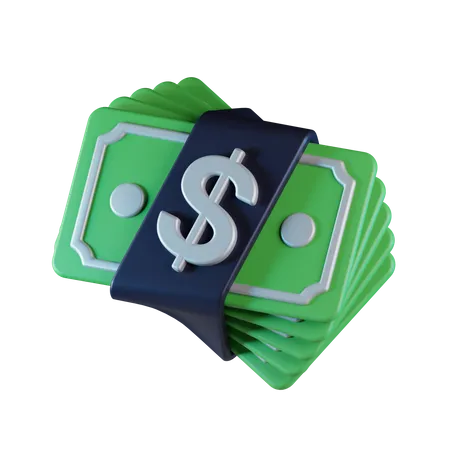 Banknotes  3D Icon