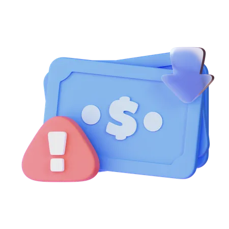 Pleite  3D Icon