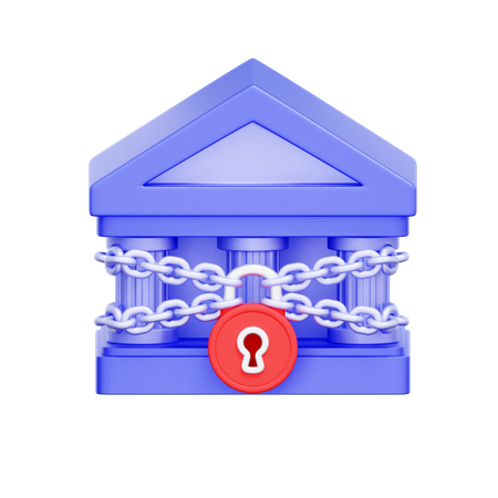 Bankenpleite  3D Icon