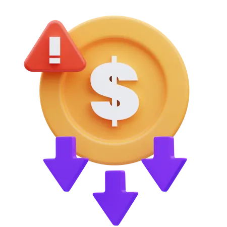 Bankrupt  3D Icon