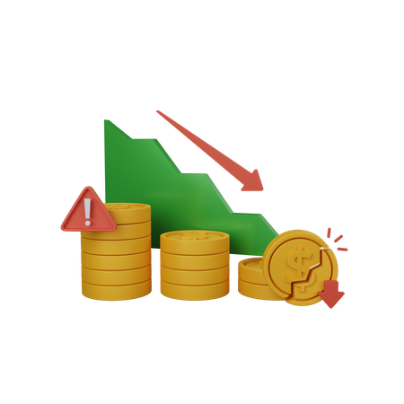 Bankrupt  3D Icon