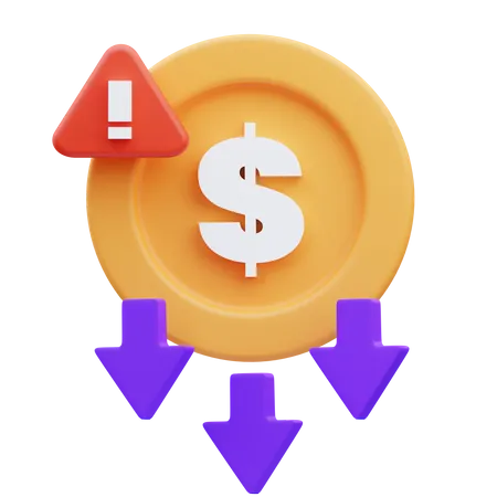 Bankrupt 3D Icon