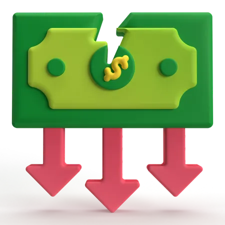 Bankruptcy  3D Icon