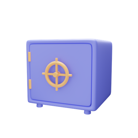 Bankschließfach  3D Icon