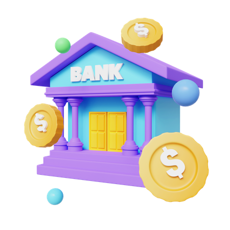 Banksparen  3D Icon