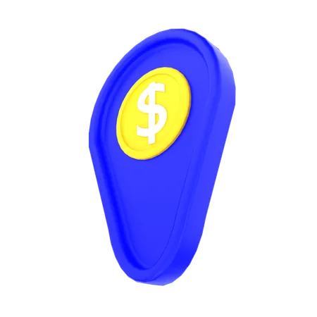 Bankstandort  3D Icon