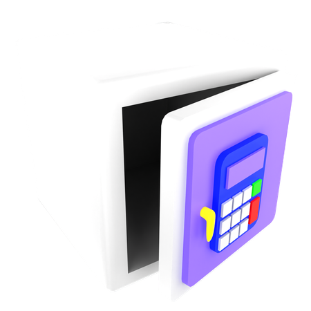 Bank Tresor  3D Icon