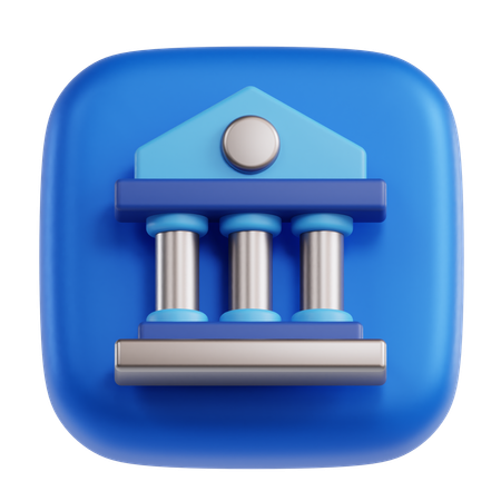 Bankwesen  3D Icon