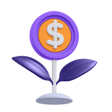 Bankzinsen  3D Icon