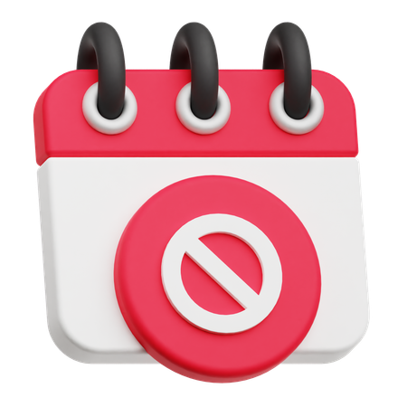 禁止されたイベント  3D Icon