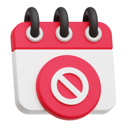 Banned Event  3D Icon