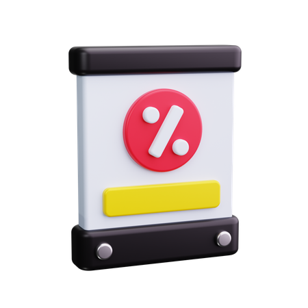 배너  3D Icon