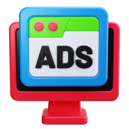 Anúncios  3D Icon