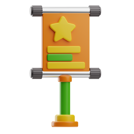 Bannière  3D Icon