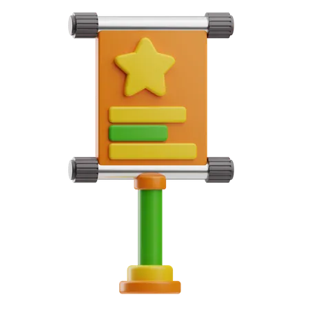 Bannière  3D Icon