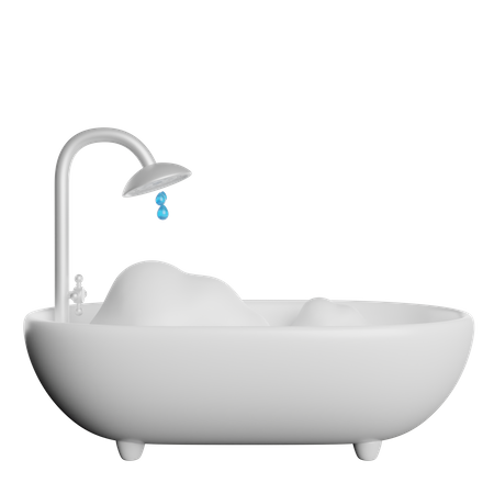 Baño  3D Icon