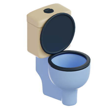 Baño  3D Icon