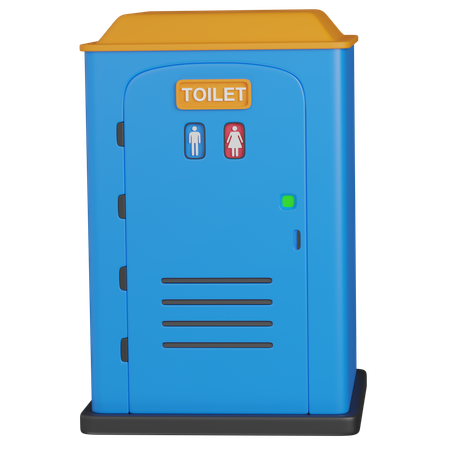 Baño público  3D Icon
