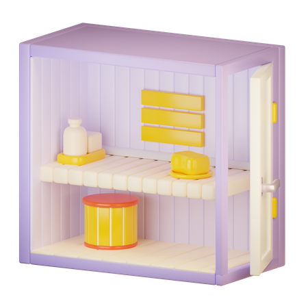 Baño sauna  3D Icon