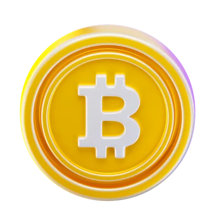 Bitcoin  3D Icon