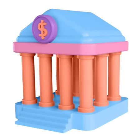 Banque  3D Illustration