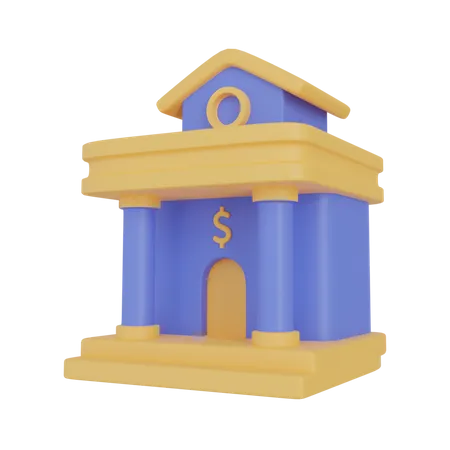 Banque  3D Illustration