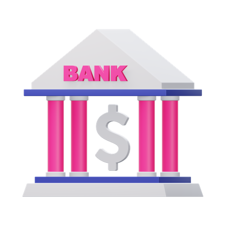 Banque  3D Illustration