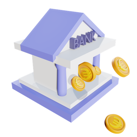 Banque  3D Illustration