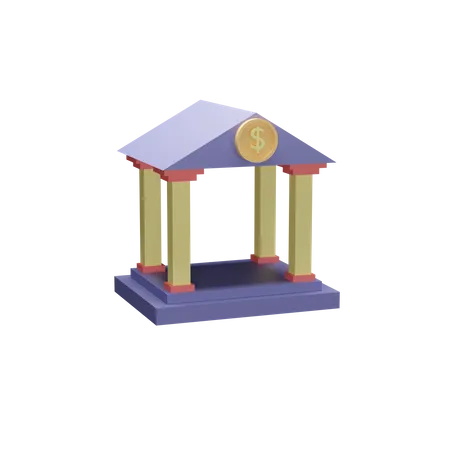 Banque  3D Illustration