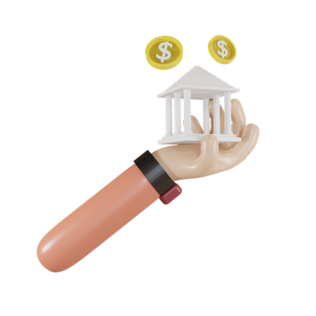 Banque  3D Illustration